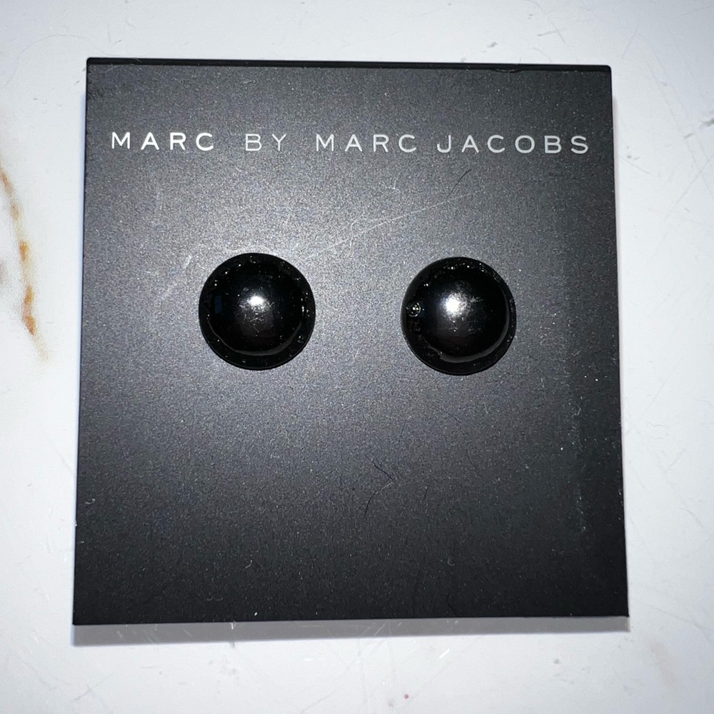 Marc by Marc Jacobs Hematite Earrings
